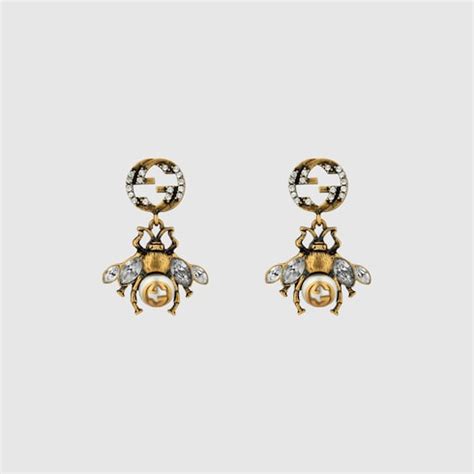 boucle d oreille gucci abeille|Boucle d'oreille Abeille .